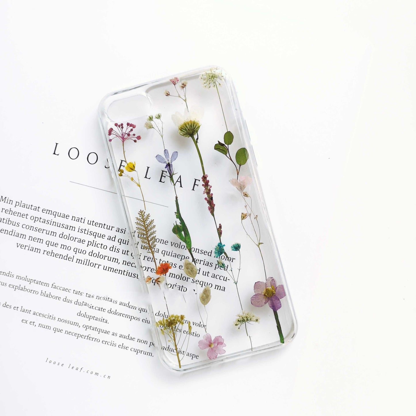 Pressed Flower I Phone Case