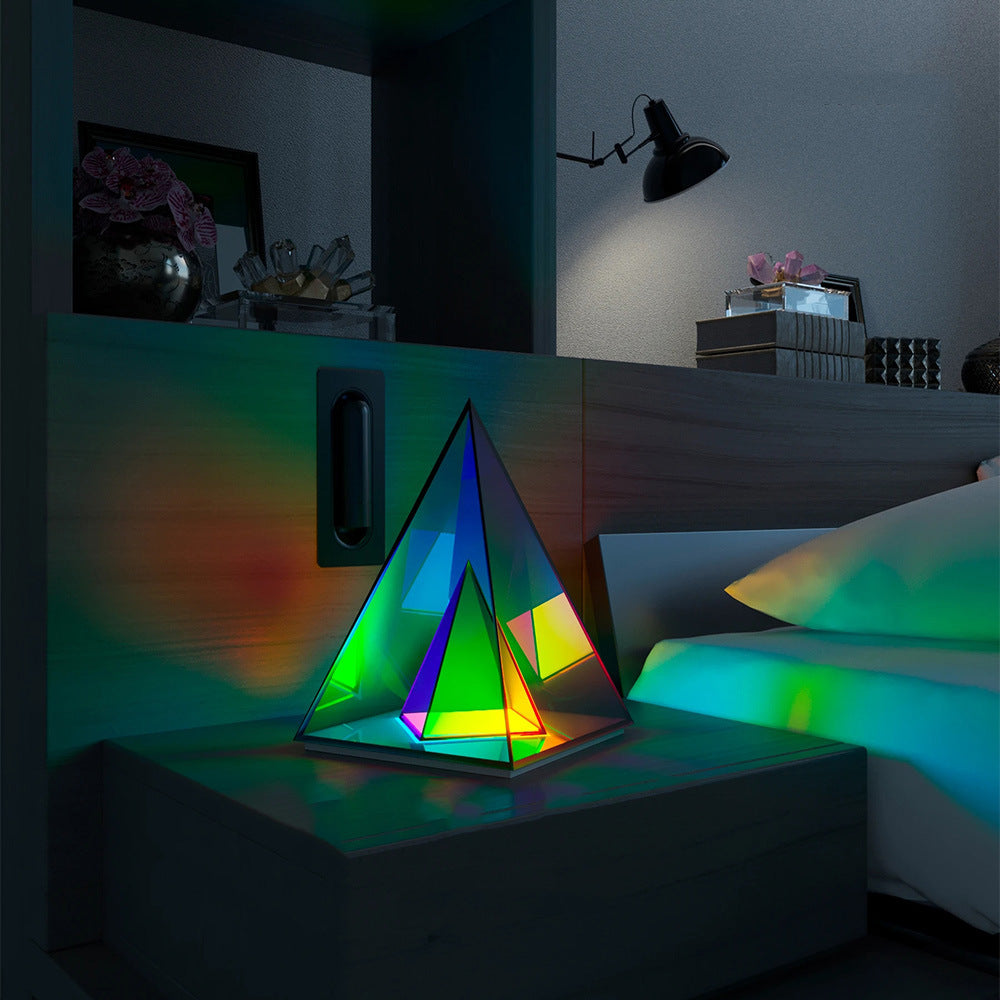 Acrylic Prism LED Lamp