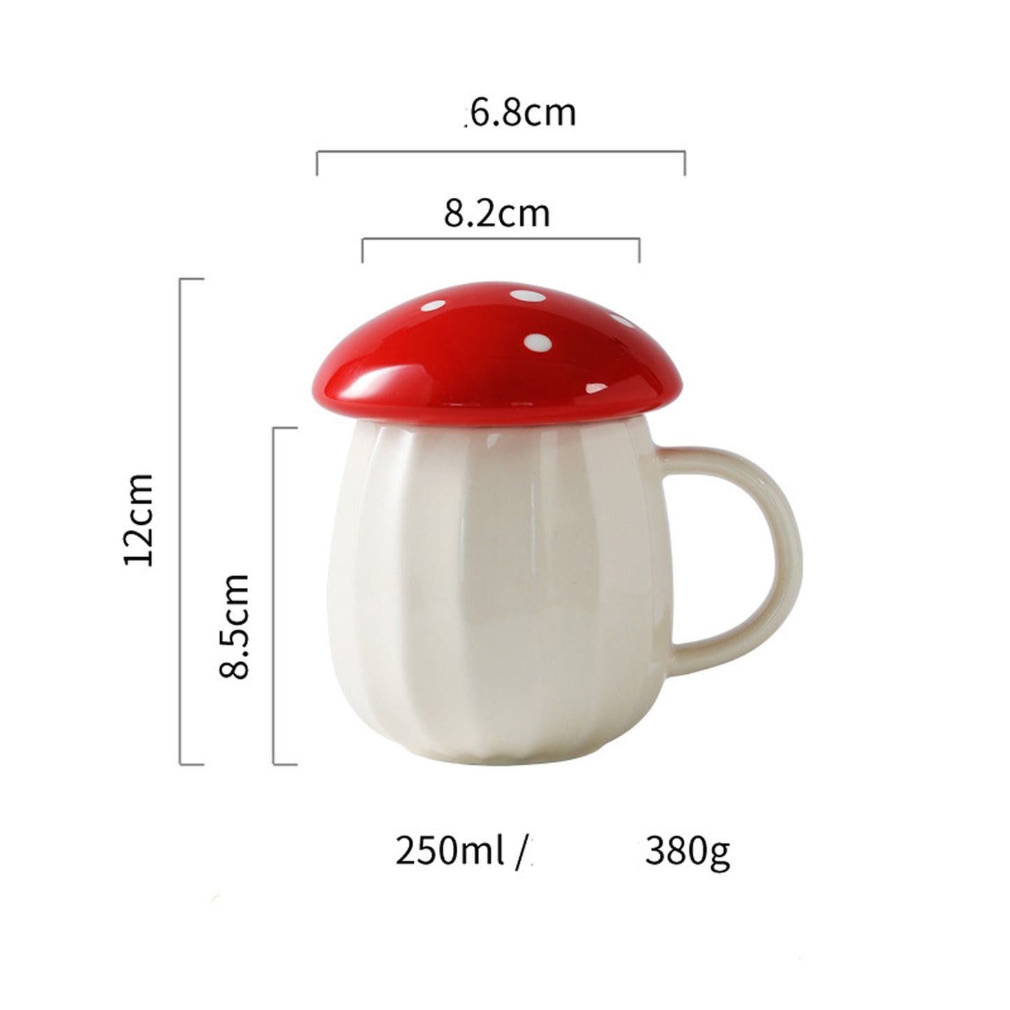 Mushroom Ceramic Mug