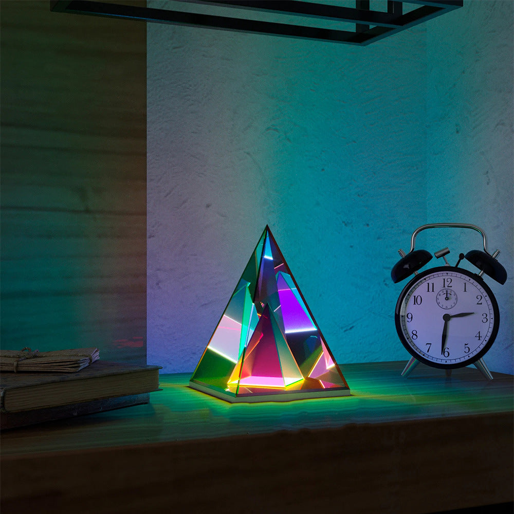 Acrylic Prism LED Lamp