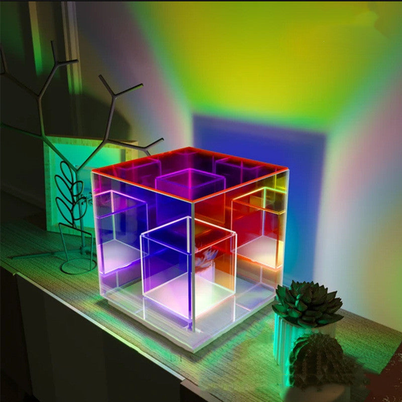 Acrylic Prism LED Lamp